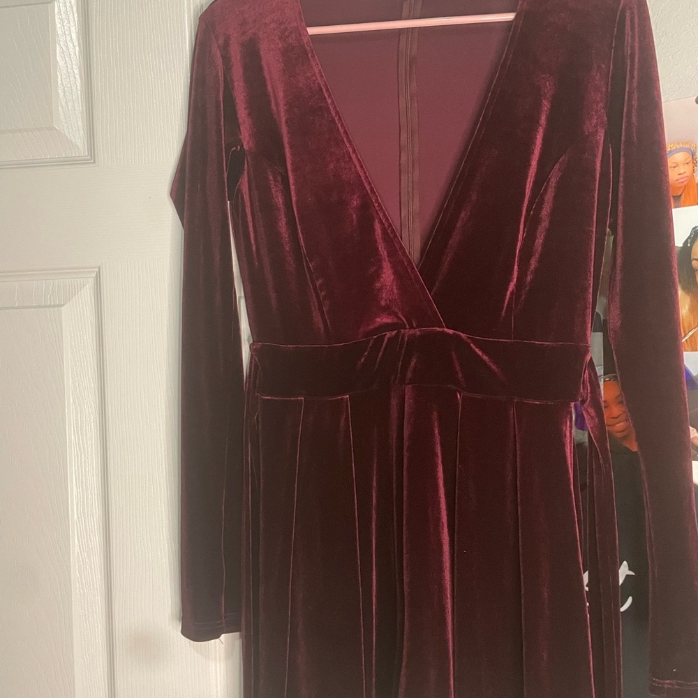Lulus Burgundy Dress